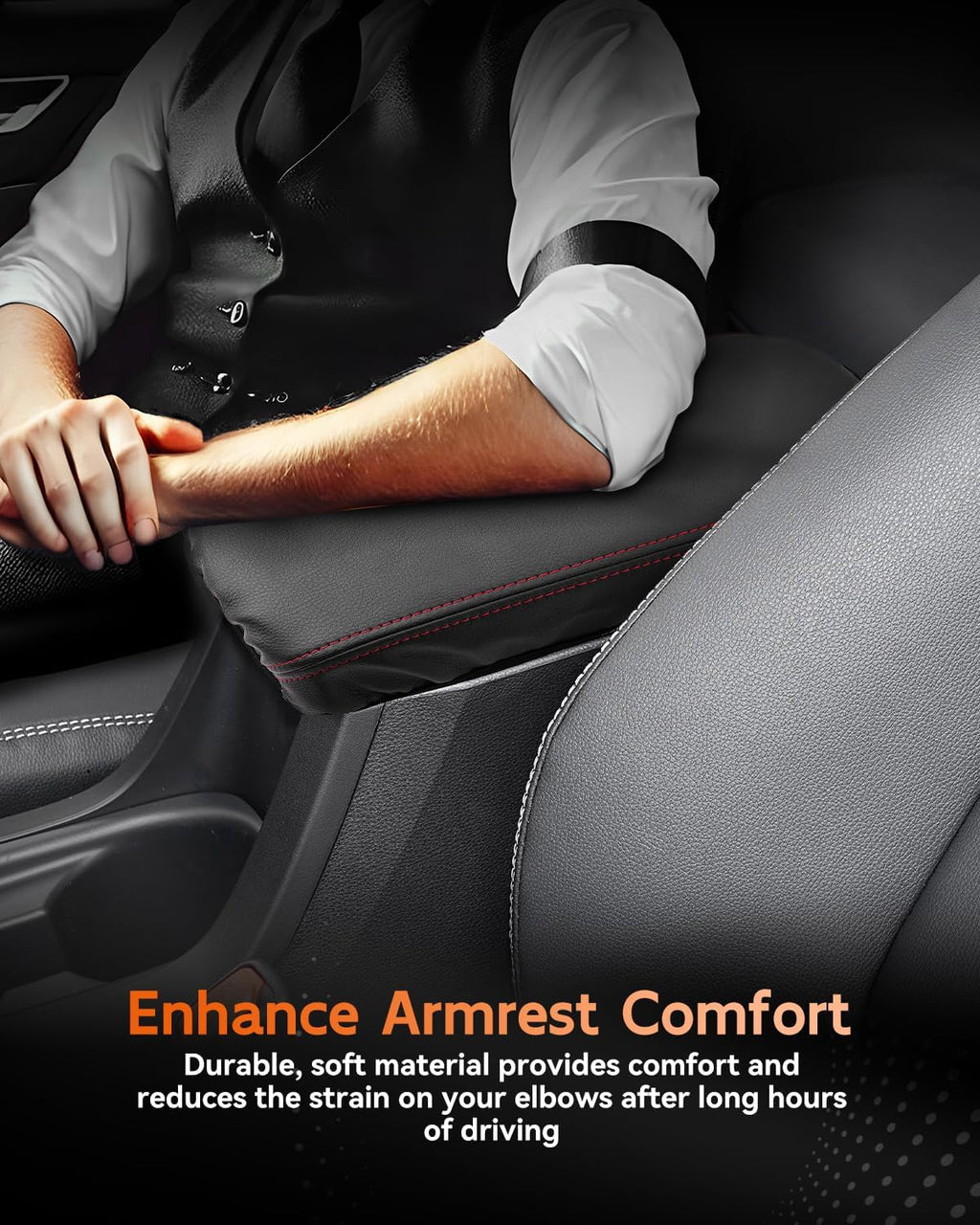 CDEFG for Toyota Corolla 2020-2025 Center Console Cover Armrest Box Cover for Corolla 2020 2021 2022 2023 2024 2025 Accessories Arm Rest Protector SUV Edition Sedan Universal