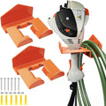 Weedeater Hanger Wall Mount Garage Organizer Trimmer Rack for Garage Wall, String Trimmer Hanger Heavy Duty Weed Wacker Hooks 2 Pack