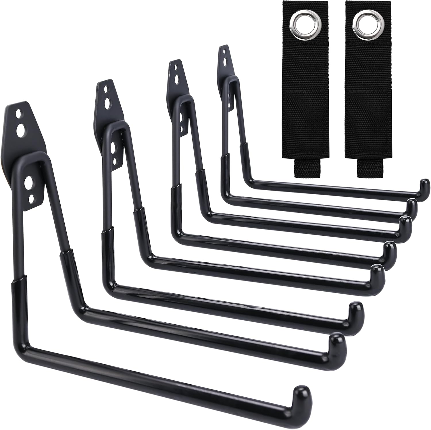 QUELIEN Large Garage Hooks, Heavy-Duty 7.5 in Cord Organizer for Garage Organization, Storage, and Hose Holder – Space-Saving and Durable Design for Home, Garage, and Workshop Use