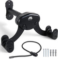Buffalo Bike Wall Mount Rack – Adjustable Horizontal Indoor Hanger for Road, Mountain & Hybrid Bikes up to 48.5 lbs | Space-Saving Heavy-Duty Bicycle Storage for Garage & Home