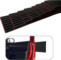 RUBBER BOND Garage Wall Protectors 8 Pack - 4x15 Inches Strong Self-Adhesive Rubber Bumper Protectors for Garage Walls - Anti-Scratch and Waterproof (Black)