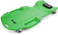 DNA MOTORING TOOLS-00240 48 Inches Heavy-Duty Low-Profile Roller Automotive Creeper with Padded Headrest, Green