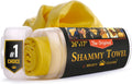 Premium Shammy Cloth for Car Drying - 26”x17” - Super Absorbent Chamois Towel for Car - Scratch-Free, Reusable & Soft