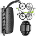 Swivel Bike Wall Mount [1 Pack], 150° Swivel Vertical Bike Rack Wall Hanger Holds up to 66lbs for Mountain/Road/Hybrid Bikes, Bike Hangers, Bicycle Storage Rack for Garage