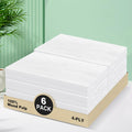 4-Ply Car Tissue Refills (720 Layers) - 6 Pack Travel Size Tissues, Soft & Strong Disposable Facial Tissues for Car, Office, Home - 180 Sheets