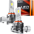 [2025 Upgrade] 9006 Led Bulbs, [900% Brightest] 40000lm Brightness HB4 Fog Lights Bulbs Real 1:1 Mini Size Design, 6000k Cool White，Pack of 2
