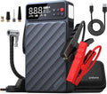 Pelsee 3500A Jump Starter with Air Compressor, 20000mAh&160PSI Portable Car Battery Jump Starter, 12V Battery Pack (10L Gas 8L Diesel Engine) with 18W Fast Charge, LED Light, Jumper Cables