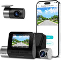 70mai 2.7K Dash Cam Front and Rear A500S, Dual Dash Camera for Cars, Dashcam with APP, Sony IMX335, ADAS, Built-in WiFi GPS, 2'' IPS Screen, WDR, Night Vision, 24/7 Parking Mode, Loop Recording