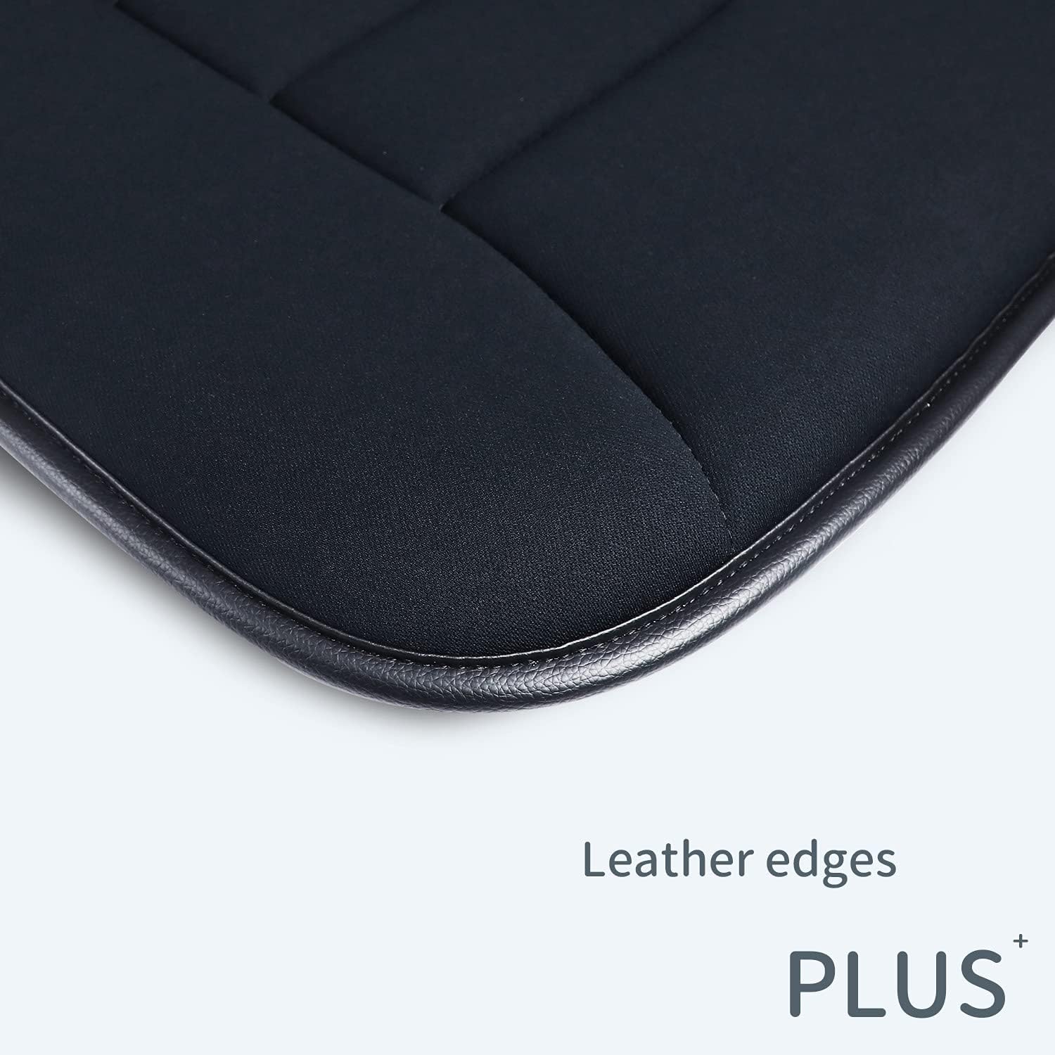 Thick Seat Cushion Memory Foam Car Seat Cushion Pad for Car Driver Seat Office Chair, Thickened Black