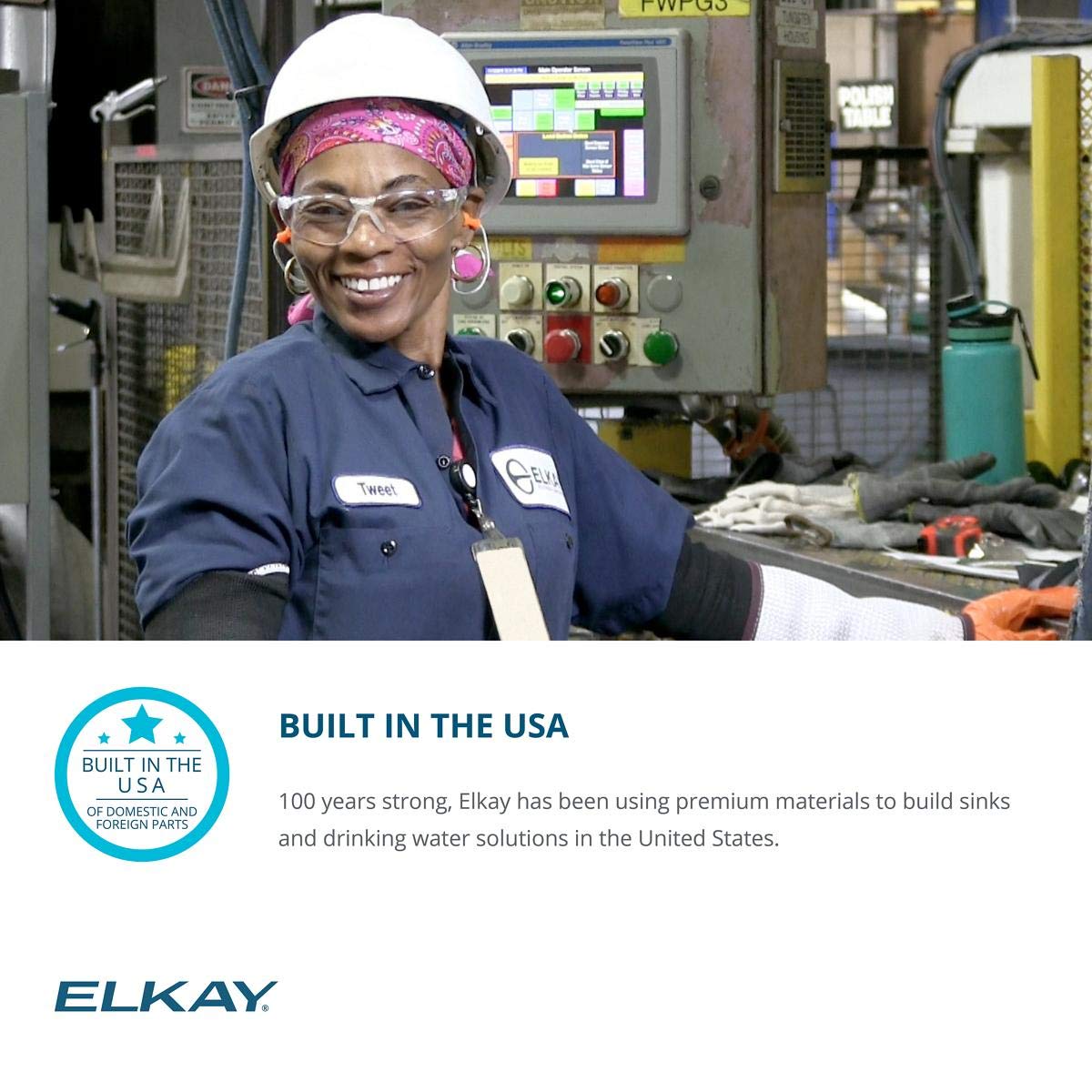 Elkay Wall Mount High Efficiency ADA Cooler Non-Filtered Refrigerated Stainless