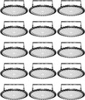 Viugreum High Bay LED Shop Lights, 500W UFO LED High Bay Light 50,000LM 120V LED High Bay Lights 5000K Daylight, Alternative to 2000W MH/HPS for Garage Workshop Barn Factory Warehouse - 15 Pack