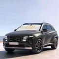 Sun Shade for Tucson Windshield Sunshades for 2022-2024 2025 2026 Tucson for Hyundai Windshield Cover Front Window Shields 240T Silver Coating Protector Sun Visor Blocks UV Rays Heat Car Accessories