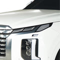 BOGAR TECH DESIGNS Full Headlight Head Light Tint Kit Compatible with Hyundai Palisade 2023-2025, Light Smoke