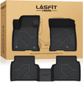 LASFIT Floor Mats for Lincoln Corsair 2020-2025 (Fit Gasoline Not fit PHEV) All Weather Floor Liner for Lincoln Corsair TPE Custom Fit Car Mats Front & Rear 2 Row Mats,Black