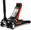 Low Profile Floor Jack 3 Ton (6600 lbs), Heavy Duty Hydraulic Jack for Car, Heavy-Duty Floor Jack with Dual Pistons Quick Lift Pump, Car Floor Jack with Lifting Range 3-1/8'' to 19-7/8''