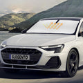 Sun Shade Sunshade for 2021-2023 2024 2025 Audi A3 S3 RS3 Sedan Car Accessories Front Window Shield Custom Fit A3 Windshield Cover Sun Visor Protector Foldable Blocks UV Rays Keep Cooler