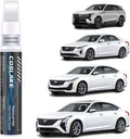 Car Touch Up Paint(Summit White(GAZ/WA8624)) for Cadillac, Car Paint Scratch Repair Kit, Quick & Easy Solution to Repair, Scratch Remover Pen with 2PCS Disposable Micro Applicators
