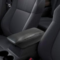 SXCY Fit for 2023 2024 Mitsubishi Outlander Armrest Cover FIT for 2022 2023 Outlander Center Console Cover for 2023 2024 Outlander Middle Console Cover for 2024 Outlander (Black Microfiber Leather)