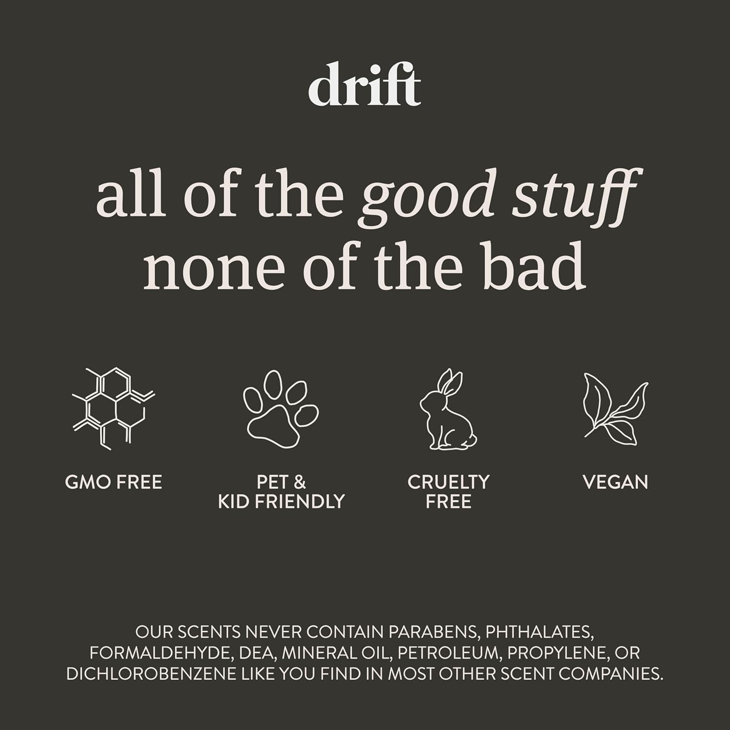 Drift Car Air Freshener - Stone Air Freshener - Car Odor Eliminator - Scent Variety Pack Refill - Pack of 3 - NO CLIP INCLUDED