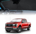 Windshield Sun Shades Sunshade fit for Ford F150 2021-2024 2025 2026 Front Window Shield Sun Visor Protector for Ford F150 F-150 Lariat King Ranch Platinum XL XLT Limited Raptor Truck Car Accessories