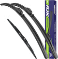 AJK Wiper Blades for Chevrolet Blazer 2019 2020 2021 2022 2023 2024, 2 Piece All Weather OEM Quality Automotive Replacement Windshield Wiper Blades for My Car