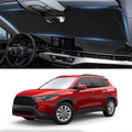 Custom Fit Toyota Corolla Cross Windshield Sunshade for 2022-2026 Toyota Corolla Cross (Not fit Corolla Sedan) Front Window Shield Cover for Windshield Sun Visor Protector Block UV Rays