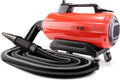 SPTA Air Cannon Car Dryer Blower, 3000W Auto Car Wash Dryer, Air Cannon Car Dryer with 4 Wheels&30-Foot Flexible Hose, Filtered Car Air Dryer, Drying for Car Wash Water Drying, Dusting -S Series Item