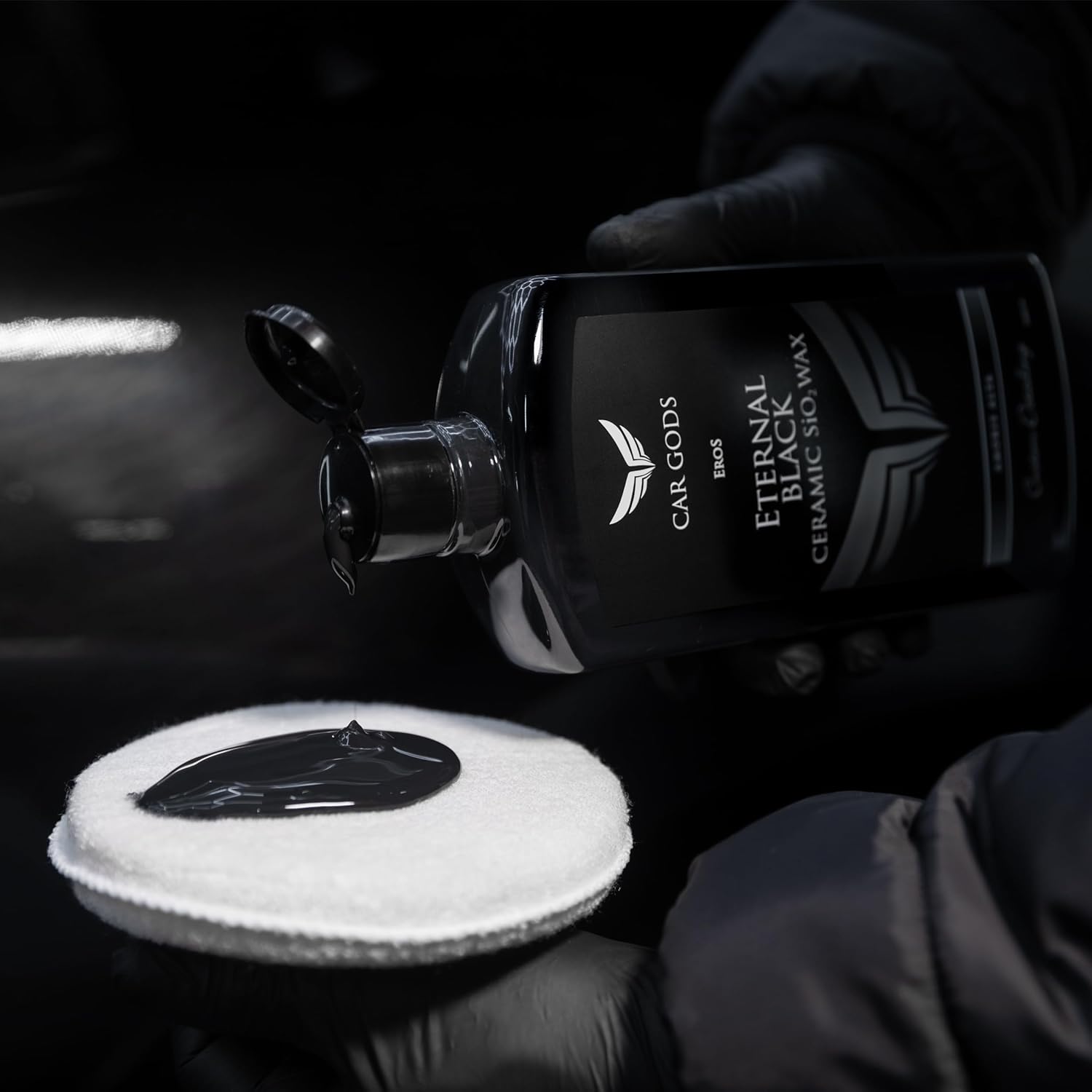 Car Gods Eros Eternal Black Ceramic SiO² Wax, 17 Fl Oz