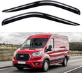 Window Visors Rain Guards Shield for Ford Transit 2014-2025, Out-Channel Window Vent Wind Deflectors Visors Shades for 14-25 Transit