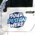 Custom Car Magnet Signs For Businesses - Personalized Car Magnets for Advertising and Vehicle Promotion - Advertising Magnets For Cars Door - Professionally Printed - Choose Your Text & Logo
