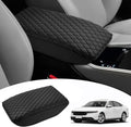 Shademax Center Console Cover for Honda Accord 2026 2025 2024 2023 Armrest Cover Cushion Pad for Honda Accord Accessories Middle Console Cover Armrest Protector Console Lids PU Leather Anti-Scratch