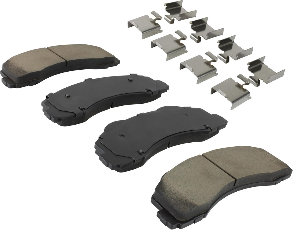 Premium Ceramic Front Brake Pads (1001-1770C) Compatible with Ford Expedition 2015-2016, Ford F-150 2015-2017, Lincoln Navigator 2015-2017