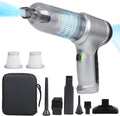 EcoNour Cordless Handheld Car Vacuum Cleaner | 120W Power, Dual Battery & 12000Pa High Power Mini Vacuum for Car Detailing | Rechargeable Dust Buster, Portable Handheld Vacuum for Home & Pet Hair