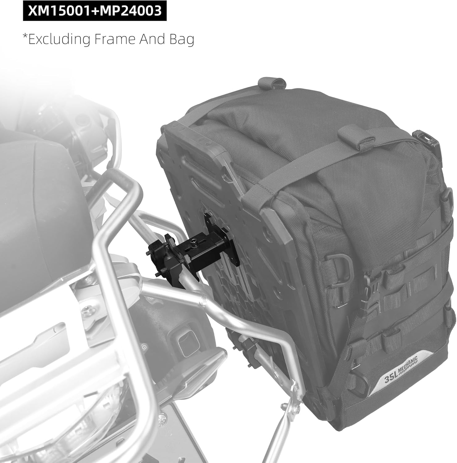 Rhinowalk Motorcycle Saddle Bag Extender