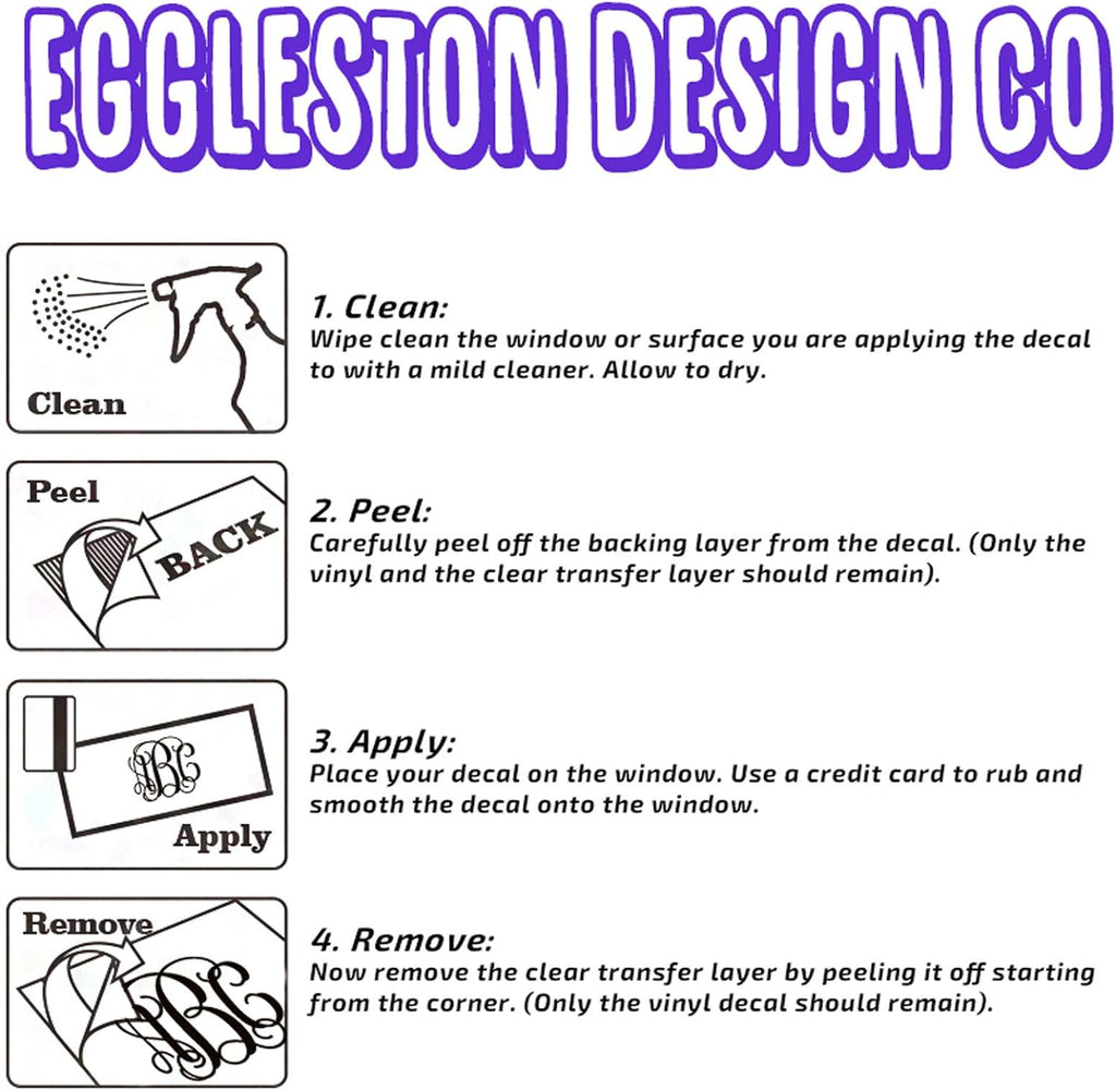 Large Custom Business Name and Website Description Text Decal Sticker for Car Windows, Signs, Schools, Doors, Windshield, Boats, RV, Coolers, and Storefronts (20 + Colors and Sizes)