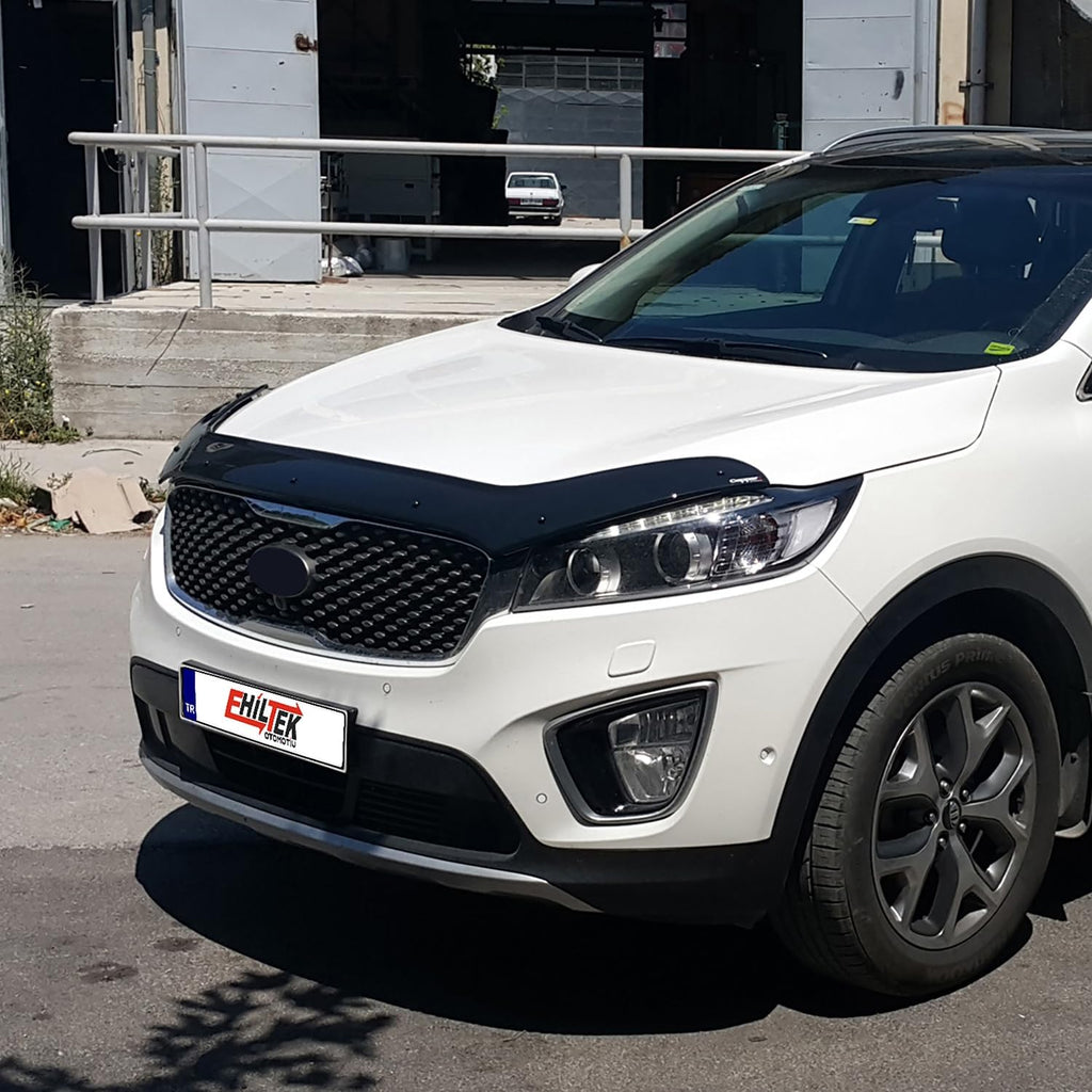 Hood Deflector Guard Fits Kia Sorento 2016-2020 | Bug & Bonnet Shields, Protects from Particles & Bug, All Weather - Durable - Easy assembly without Drill