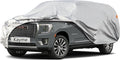 Kayme 6 Layers SUV Car Cover Custom Fit for GMC Yukon (1995-2025) Waterproof All Weather for Automobiles, Outdoor Full Cover Rain Sun UV Protection.Silver