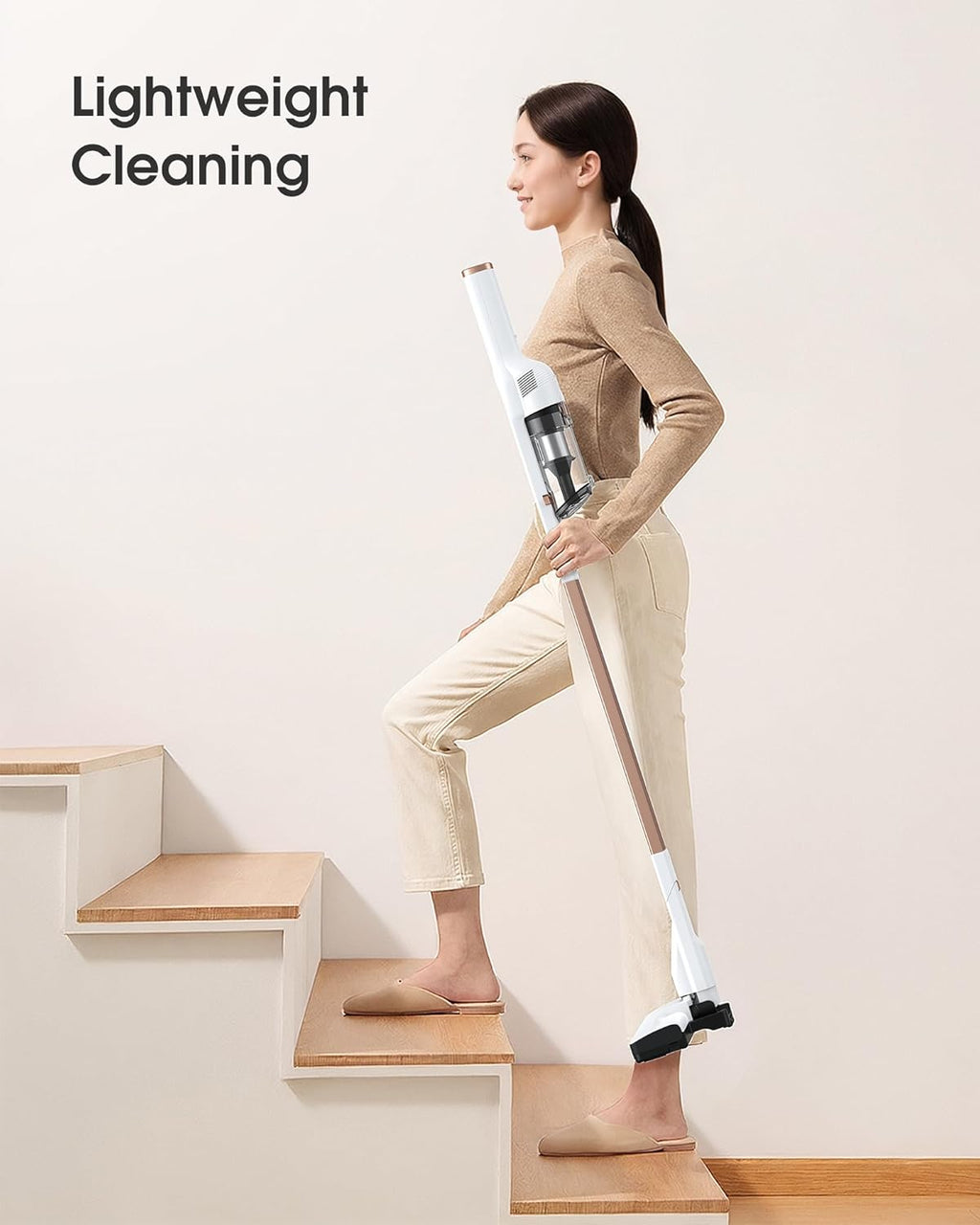 Cordless Handheld Vacuum Cleaner, 2-in-1 Lightweight Stick Vacuum with Detachable Dust Cup, Portable Car Vacuum for Home, Office, and Vehicle Cleaning