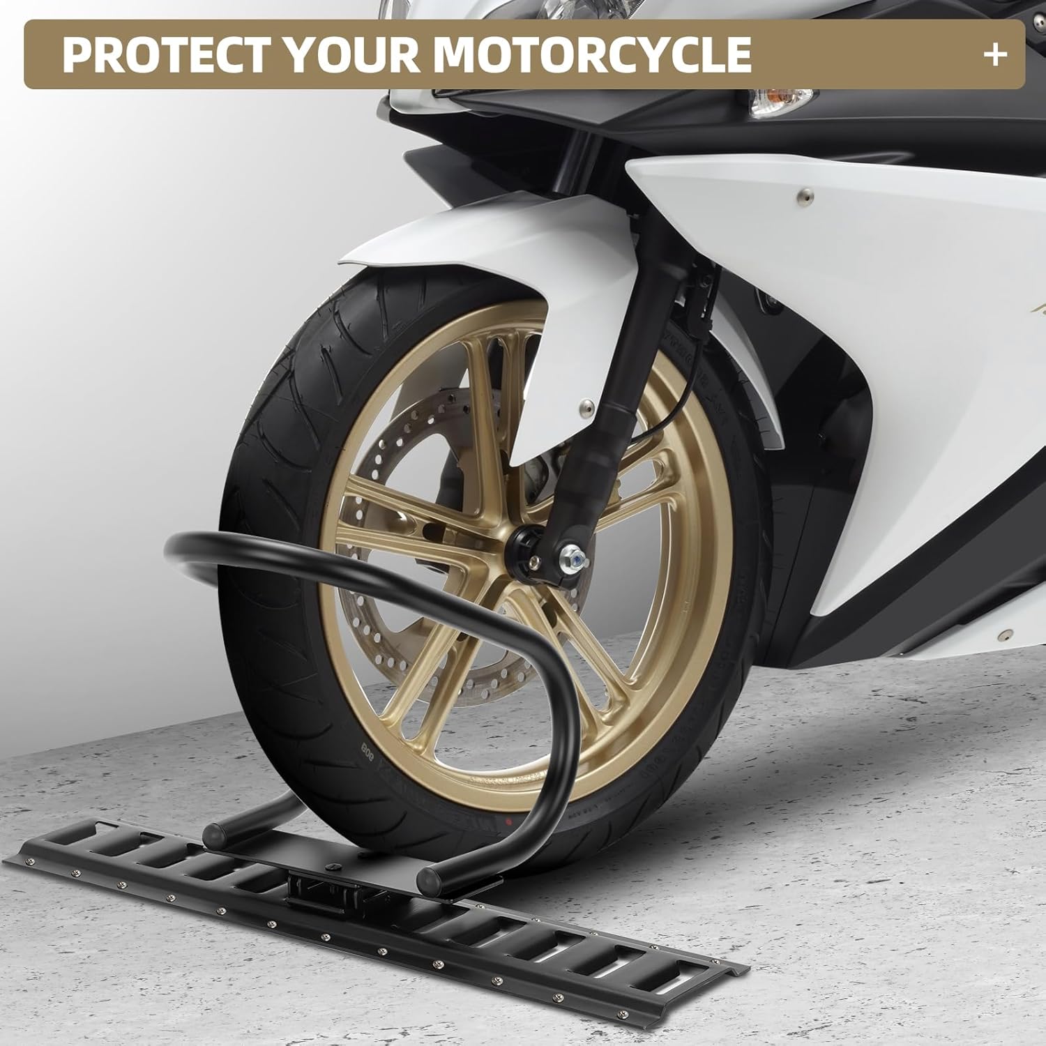 2 Pack E-Track Wheel Chock & Strap Kit|E Track Motorcycle Wheel Chock for Trailers for etrack system|E-Track Accessories for Enclosed Trailer- Supports Tire dirt bike, motorcycle for Garages and Trail