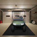 Golf Cart Parking Mat 9.84 ft. x 4.92 ft, 1.6MM Thickened Oil Absorbent Universal Garage Repair Floor Mat for EZGO, Club Car, Yamaha, Motorcycles, Mower, ATV, UTV - Anti Slip Mechanic Pad Cut to Size