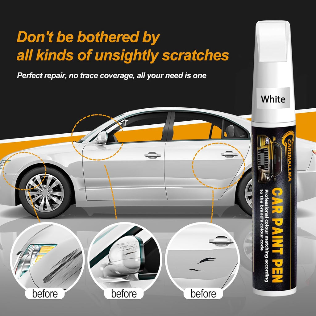 S3/S3B Phantom Black Car Touch Up Paint for Hyundai, Color Accurate Car Paint Scratch Repair Pen Kit Quick & Easy Fix Vehicle Chips and Automotive Nicks Scuff