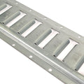 US Cargo Control E Track, Made in USA, 12 Gauge Steel 5 FT Galvanized E Track Rail, Horizontal ETrack Rails for Trailers, Garages, Cargo Vans, 6,000 Pounds Break Strength Per E-Track Slot