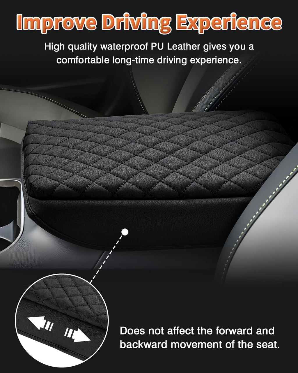 Shademax Center Console Cover for Subaru Outback 2020-2025 2026 Accessories Armrest Cover Cushion Pad for Subaru Outback Wilderness/Base/Premium/Onyx Edition/Limited/Touring Armrest Seat Box Protector