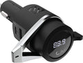 Scosche BTFMPD3SR-SP1 Universal Bluetooth Hands-Free Car Kit with Digital FM Transmitter and 20-Watt USB-C PD + 12W Type-A Charging Ports