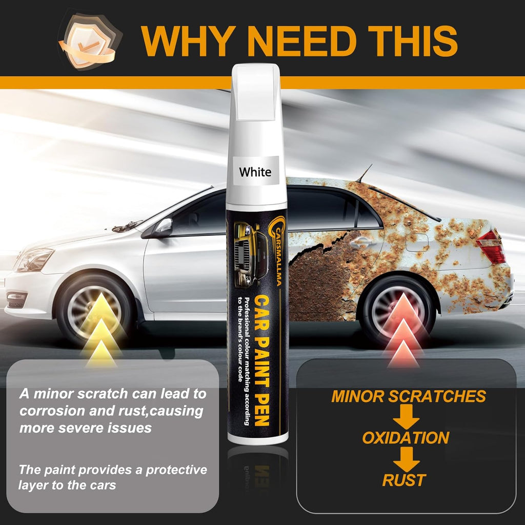 LD5K/L9 Lapiz Blue Metallic Car Touch Up Paint for Volkswagen, Color Accurate Car Paint Scratch Repair Pen Kit Quick & Easy Fix Vehicle Chips and Automotive Nicks Scuff