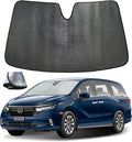 Windshield Sun Shade for 2018-2023 Chevrolet Traverse LS LT RS Redline Premier High Country SUV - 5-Layer Bubble Front Window Shade Sun Visor Accessories - Blocks Heat & UV Rays