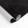 Suede Headliner Fabric with Foam Backing - Black Suede Headliner wrap Interior Material for Car/Truck/SUV/RV Roof, Home Repair/DIY Headliner Material Automotive Headliner Fabric (Black, 96"×60“)