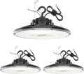 3 Pack 480V LED High Bay Light UL DLC Listed UFO Light 300W 240W 200W Adjustable, Dimmable High Bay LED Shop Lights 5000K Daylight, IP65 Commercial Bay Lighting for Warehouse Factory