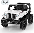 SEALIGHT 12V Kids Ride On Car Truck w/Parent Remote Control, Electric Car for Kids Children Ride On Toy Toddler with Double Doors/Safety Belt/LED Lights/Music Player/Bluetooth
