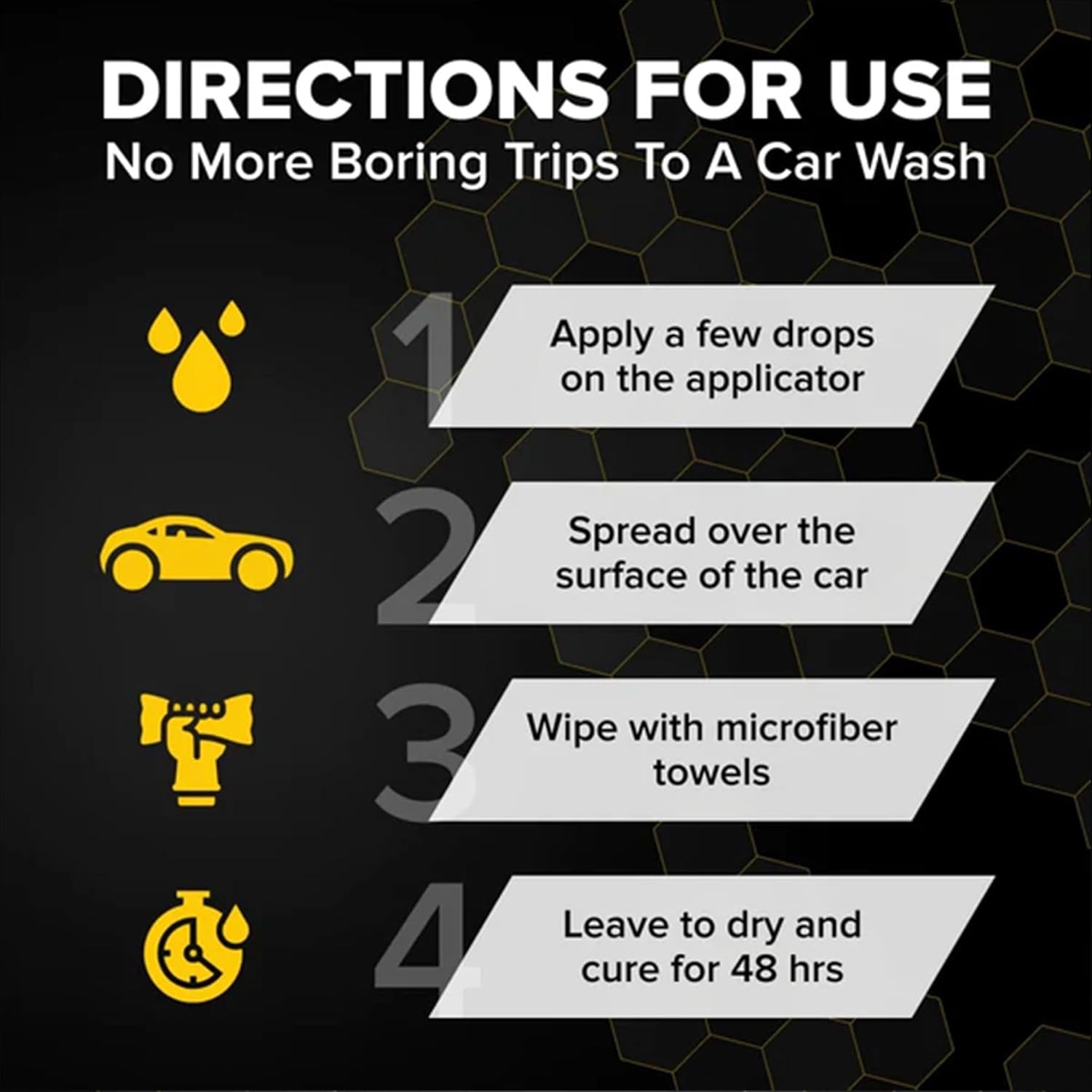 Ethos Handcrafted Car Care Graphene Matrix Coating with Applicator - Graphene Ceramic Coating | 5+ Years of Protection | Incredible Hydrophobic - Revolutionary Graphene Nanotechnology